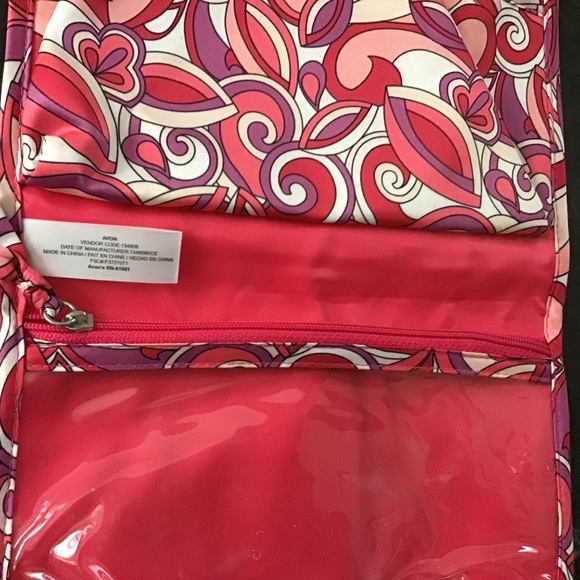 💥 Vintage Avon hanging organizer travel bag - Picture 6 of 8